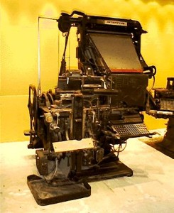 Λινοτυπική μηχανή